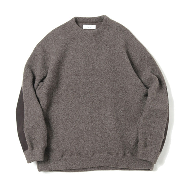 CREW NECK WOOL PILE SHEEP