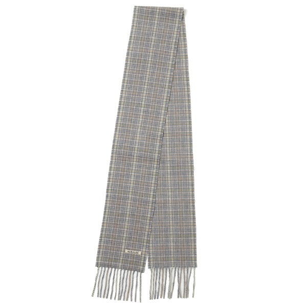 CASHMERE CHECK NARROW STOLE