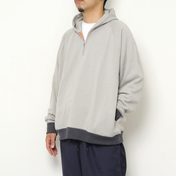 LOOPWHEELER for Graphpaper Half-Zip Parka (GU203-70175 