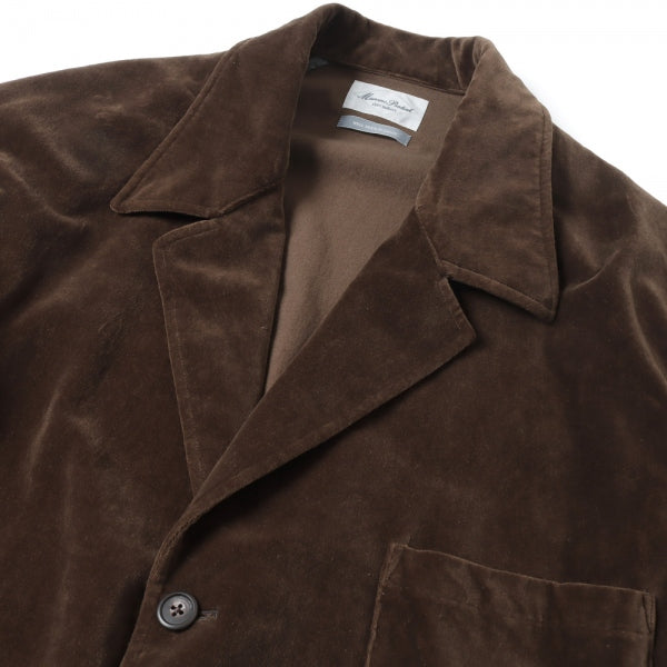 3 Button Jacket (MSPM-2010S(BROWN VELOUR)) | Marvine Pontiak