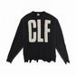 KNIT/CLF/BLACK