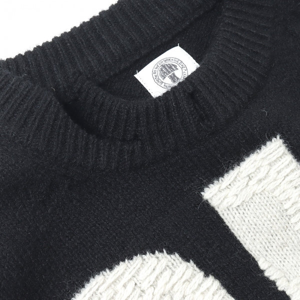 KNIT/CLF/BLACK