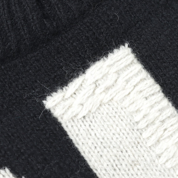 KNIT/CLF/BLACK