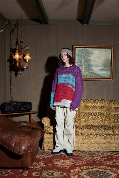 PUNKS Mohair Pullover Knit