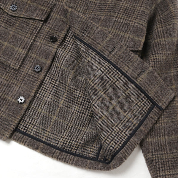 CPO SHIRTS ORGANIC SUFFOLK TWEED SHAGGY