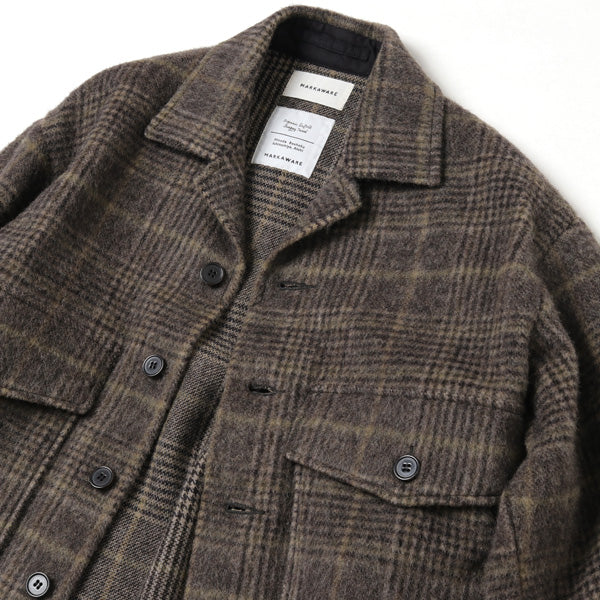 CPO SHIRTS ORGANIC SUFFOLK TWEED SHAGGY