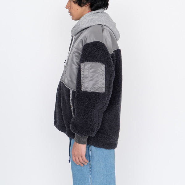 Wool Boa Fleece Denali Jacket