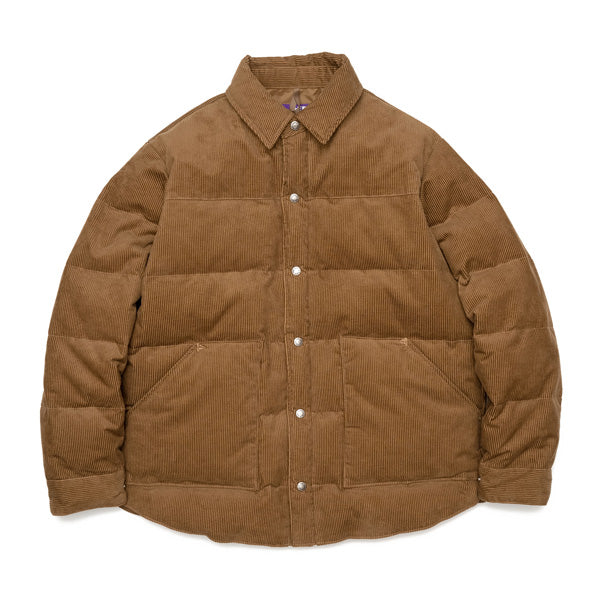 Corduroy Down Shirt Jacket