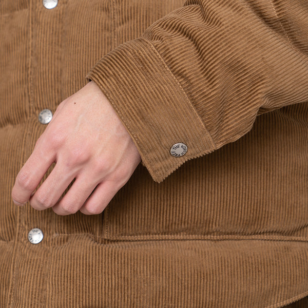 Corduroy Down Shirt Jacket