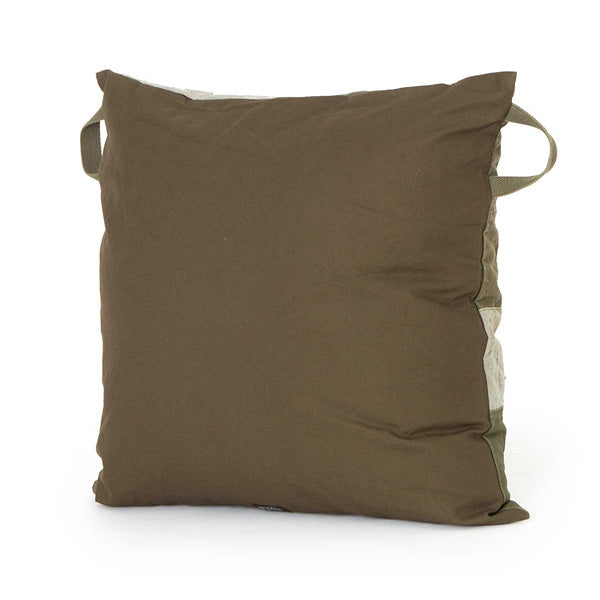 CUSHION M UPCYCLED US ARMY CLOTH