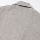 DOUBLE BREASTED BLAZER - Wool Linen Double Gaze