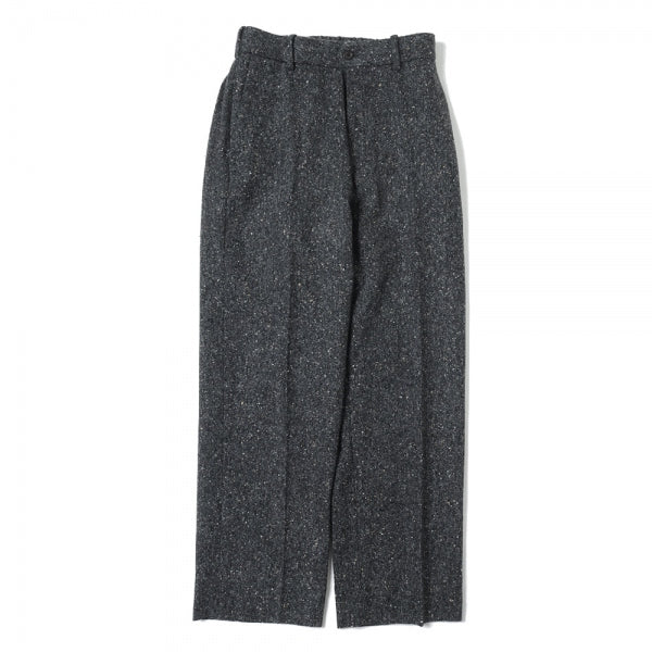 FLAT FRONT TROUSERS CASHMERE DONEGAL TWEED