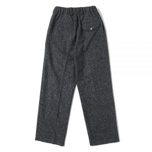 FLAT FRONT TROUSERS CASHMERE DONEGAL TWEED