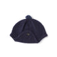 INDIGO MOHAIR EAR GUARD CAP