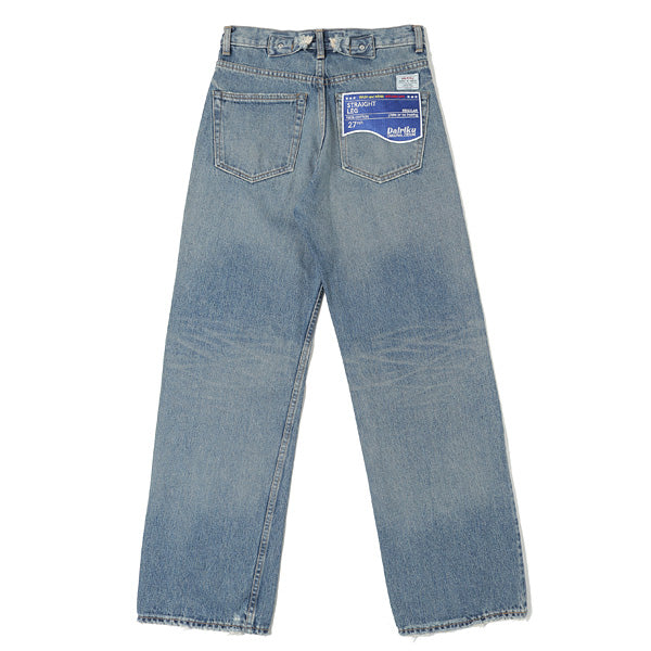 Painted Straight Denim Pants