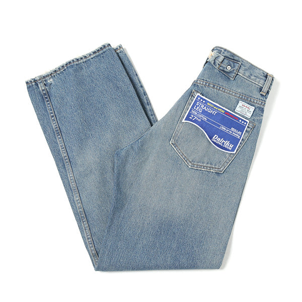 Painted Straight Denim Pants
