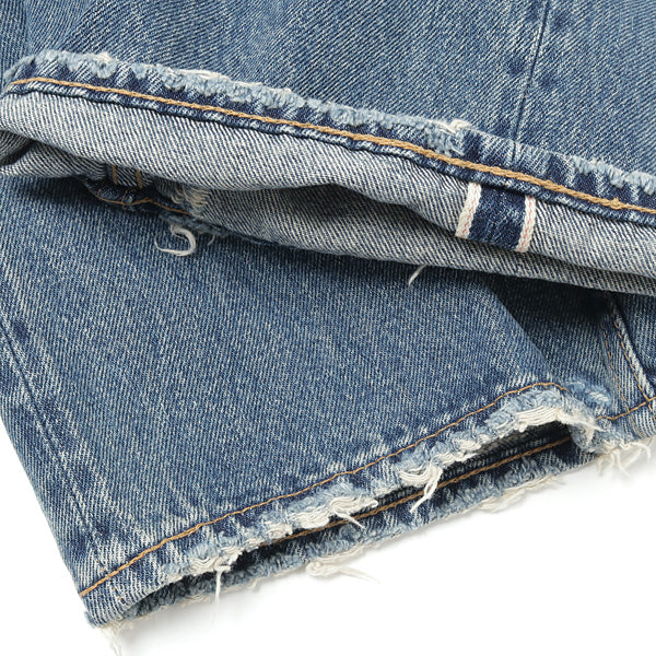 Painted Straight Denim Pants