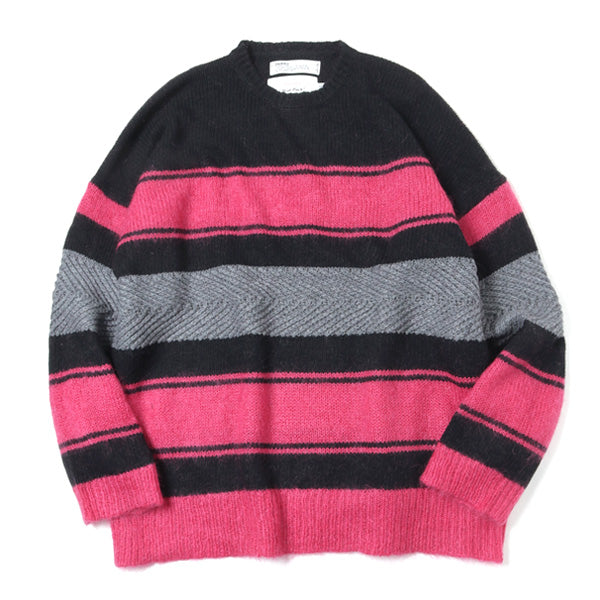 Molly Border Mohair Knit