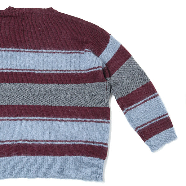 Molly Border Mohair Knit