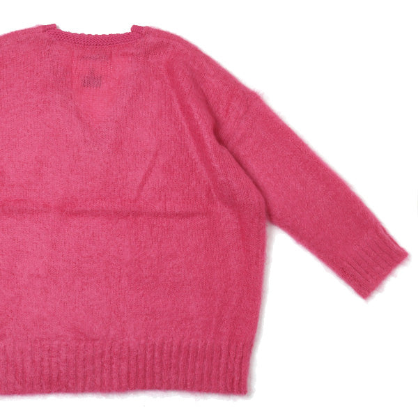 Molly V-neck Mohair Knit