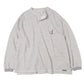 HENLEY NECK SWEAT