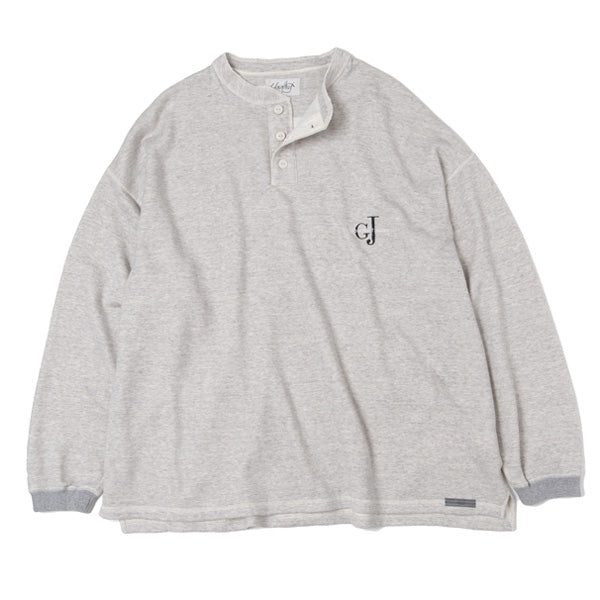 HENLEY NECK SWEAT