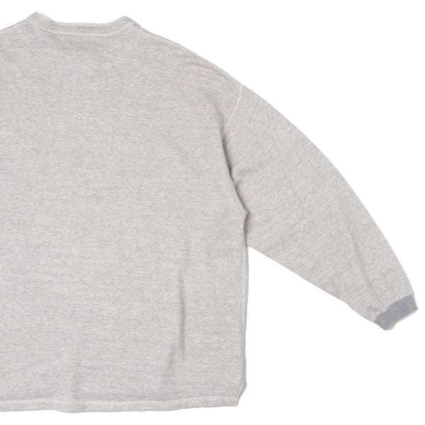 HENLEY NECK SWEAT