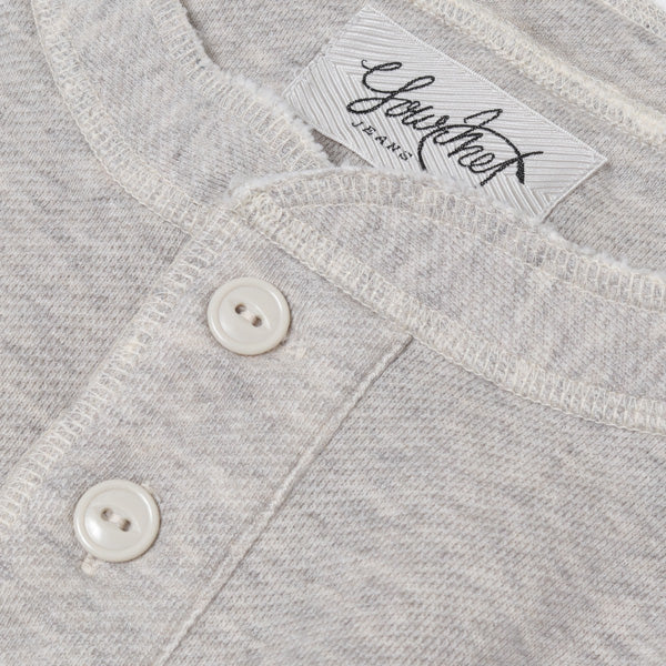 HENLEY NECK SWEAT