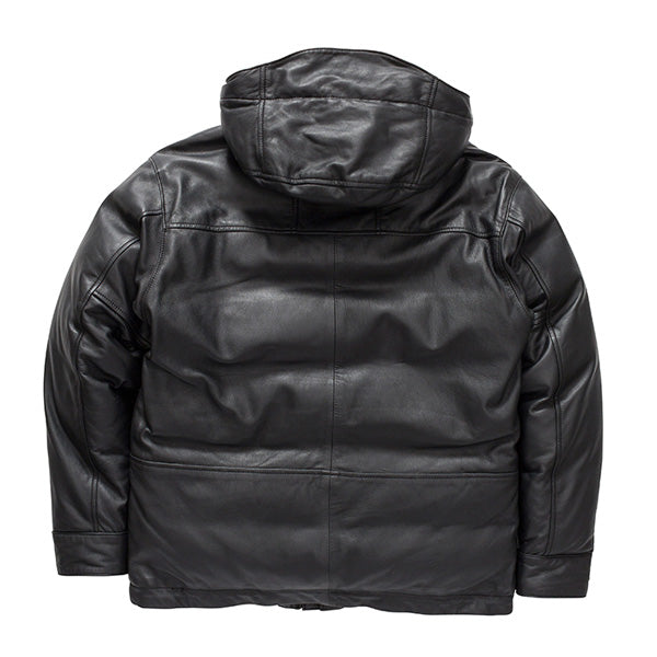 Mountain Down Leather Jacket