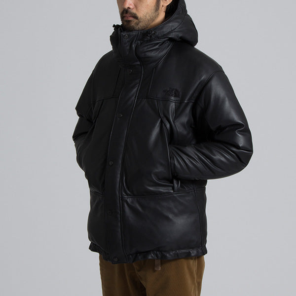 Mountain Down Leather Jacket (ND2868N) | THE NORTH FACE PURPLE ...