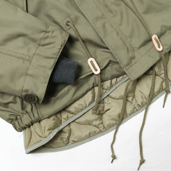 MILITARY JACKET COTTON NYLON OXFORD