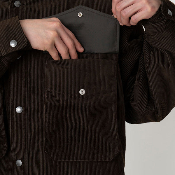 Corduroy Insulation Shirt Jacket