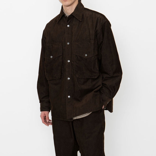 Corduroy Insulation Shirt Jacket