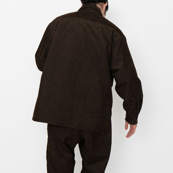 Corduroy Insulation Shirt Jacket