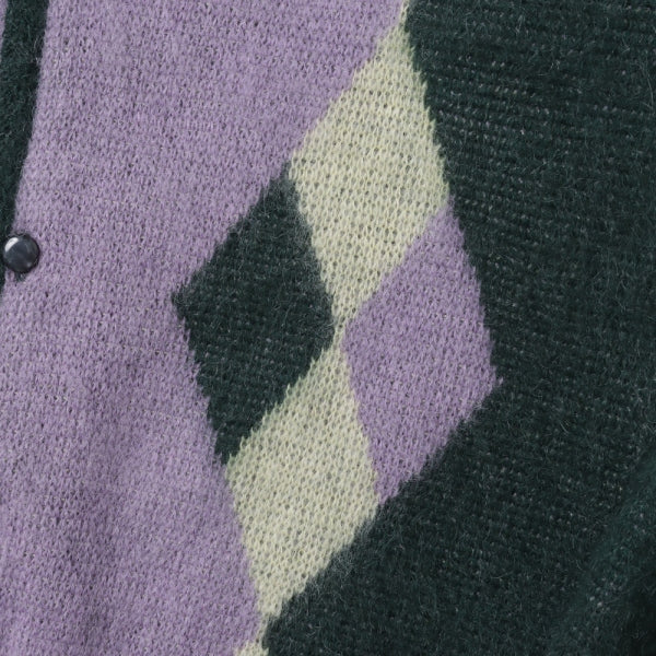 Mohair Cardigan - Diamond