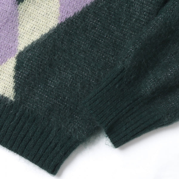 Mohair Cardigan - Diamond