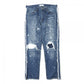DESTROYED DENIM PANTS