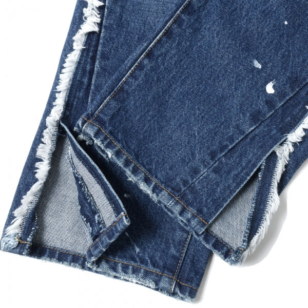 DESTROYED DENIM PANTS