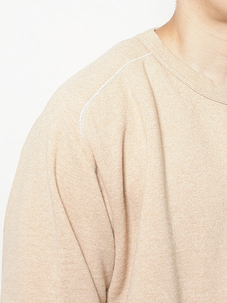 ONE SIDE RAGLAN SWEAT SHIRTS ORGANIC COTTON