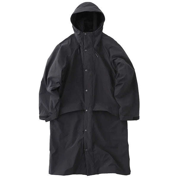 ASAKO NYLON HOODED COAT