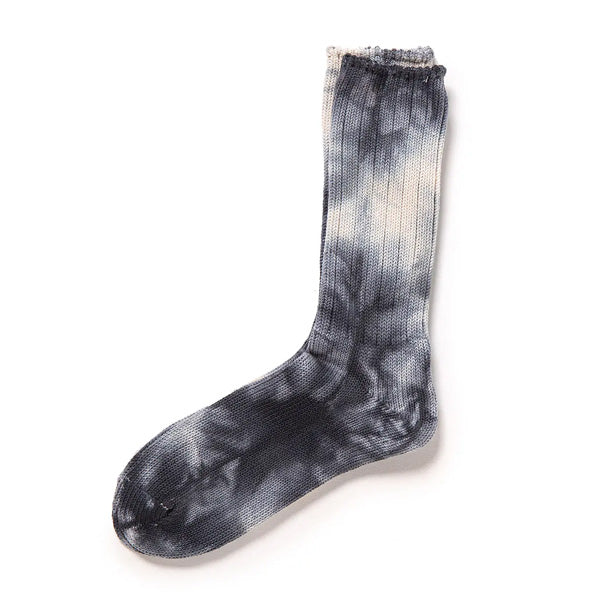 TIE-DYED CREW SOCKS C/N/PU