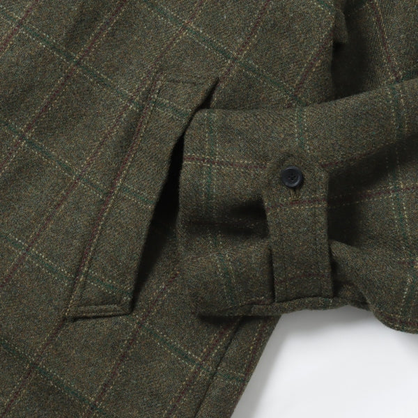 Tweed Balmacaan Coat