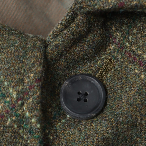 Tweed Balmacaan Coat