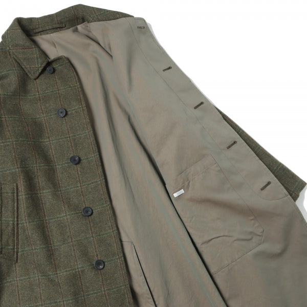 Tweed Balmacaan Coat