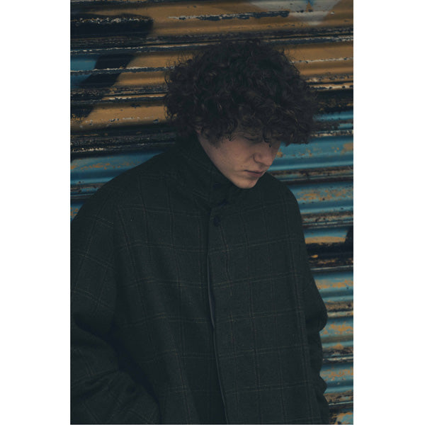 Tweed Balmacaan Coat