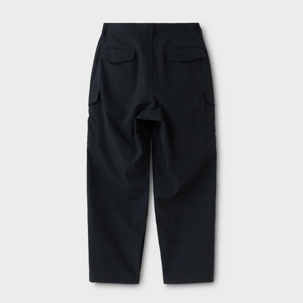 GABARDINE CARGO TROUSERS