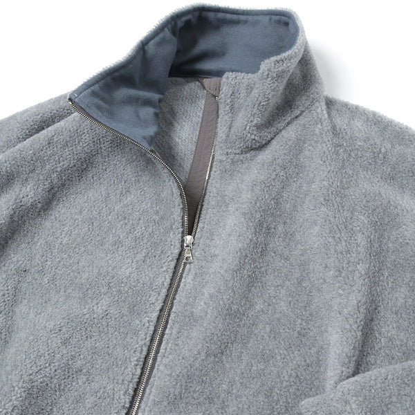 Wool Cashmere Fleece Highneck Pullover