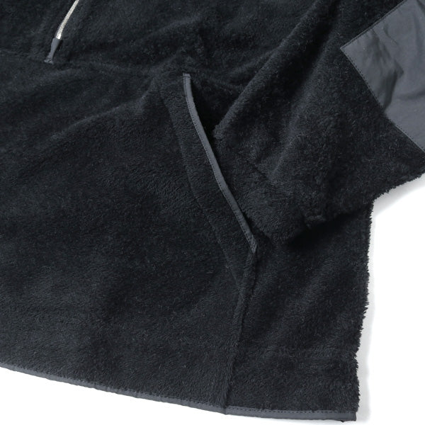 Wool Cashmere Fleece Highneck Pullover