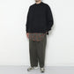 OFFICER PANTS 2TUCK WIDE ORGANIC COTTON DRILL