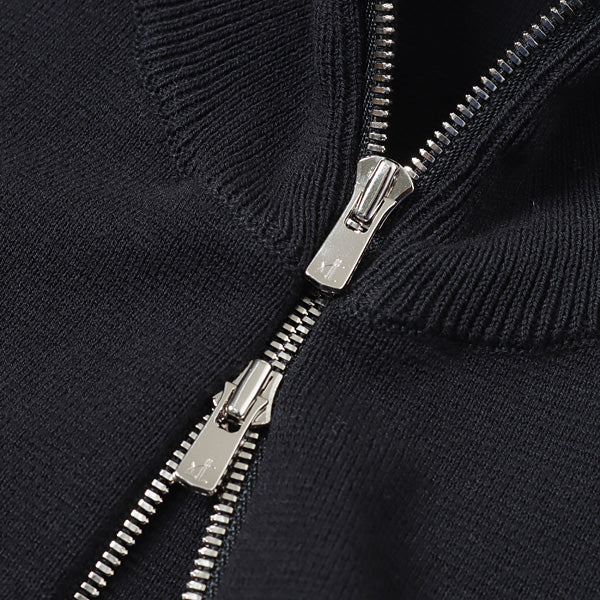 MILAN RIB ZIP UP KNIT - 14G Compact Yarn -